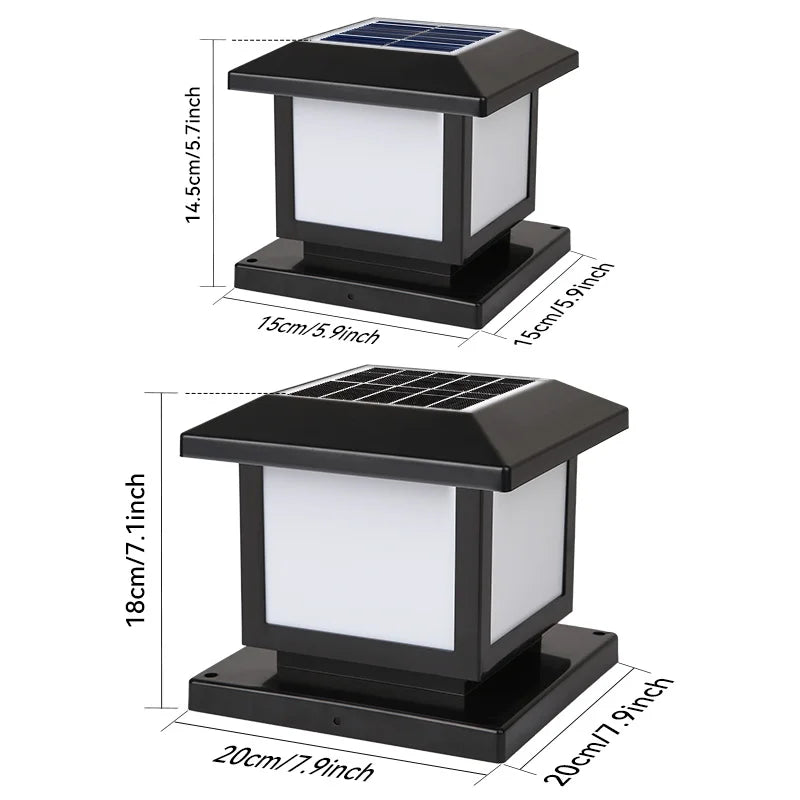 Solar Powered LED Outdoor Light Timer Waterproof Outdoor Decor