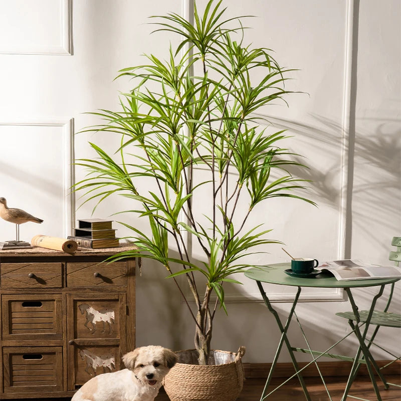 Large Artificial Tree Fake Palm Plant Floor Tree for Home Living Room, Shop Window Decoration