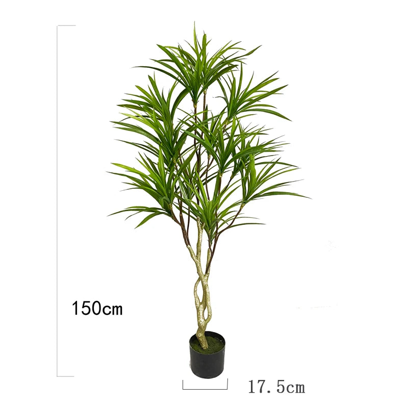 Large Artificial Tree Fake Palm Plant Floor Tree for Home Living Room, Shop Window Decoration