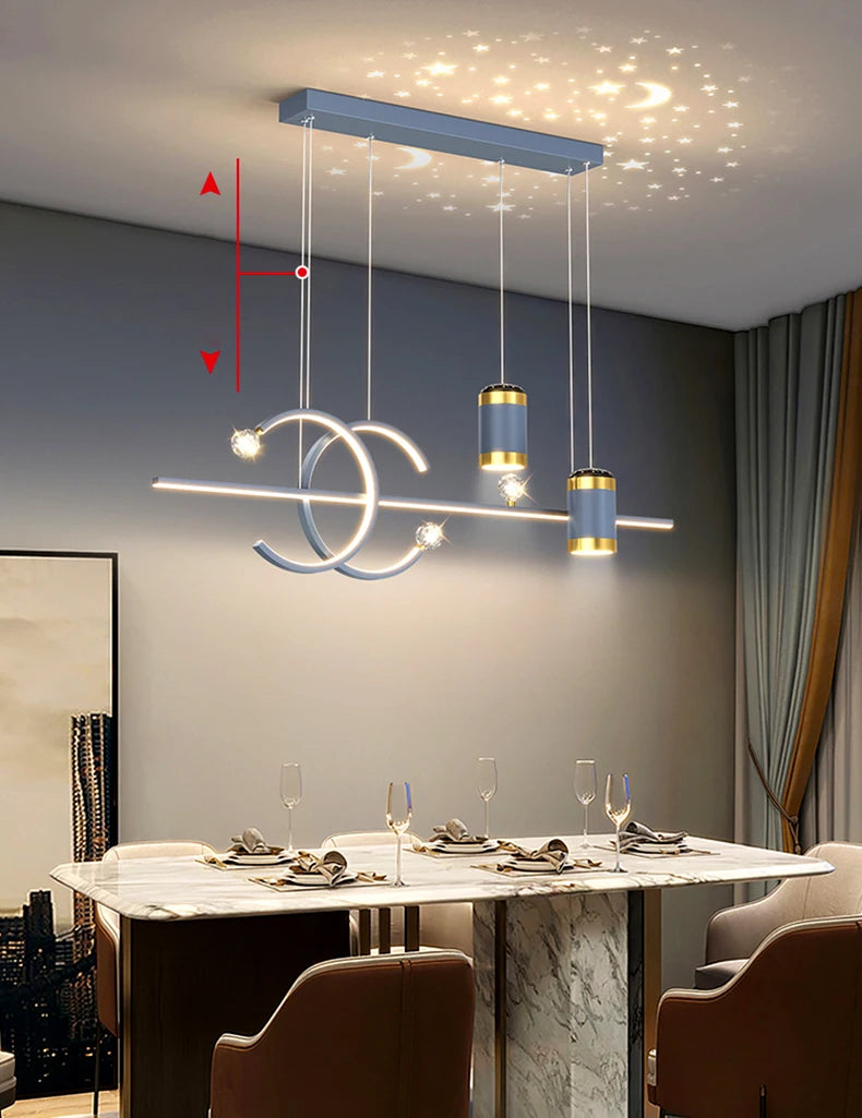 Modern ceiling lights for interior decoration