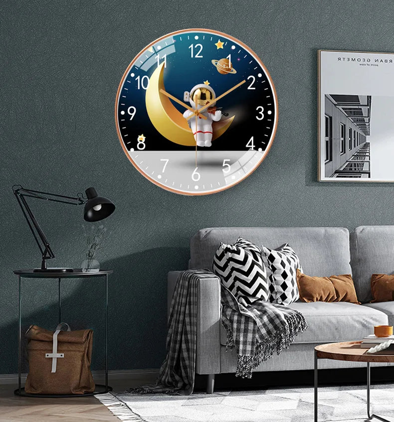 Large digital wall clock