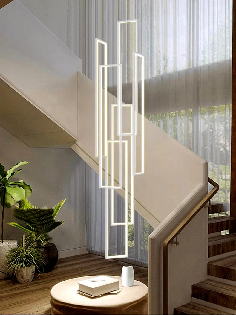 Modern LED Ring Lights for Stairs