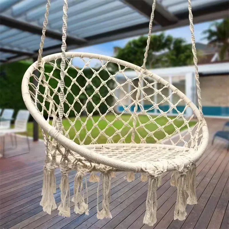 Outdoor Garden Swing Hanging Indoor Frame Lounge Chair Beach Chairs