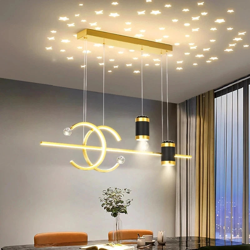 Modern ceiling lights for interior decoration