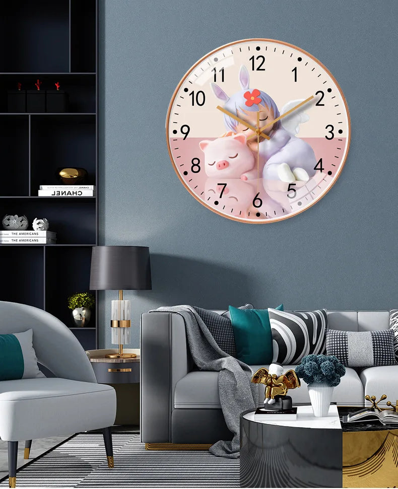 Large digital wall clock