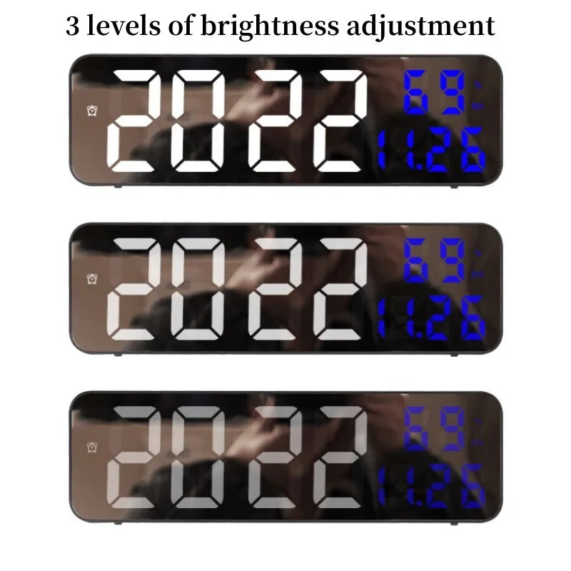 Large digital wall clock