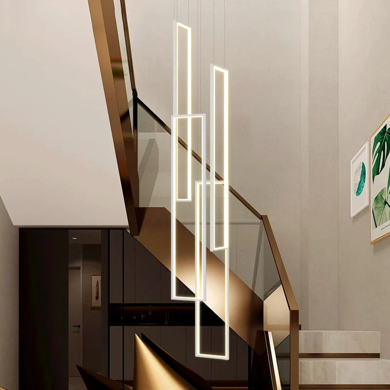 Modern LED Ring Lights for Stairs