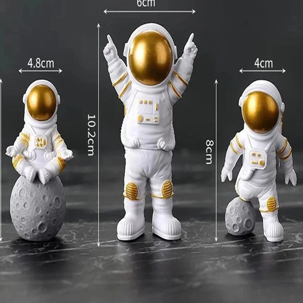 Astronaut Statue Educational Toy Home Desktop Decor