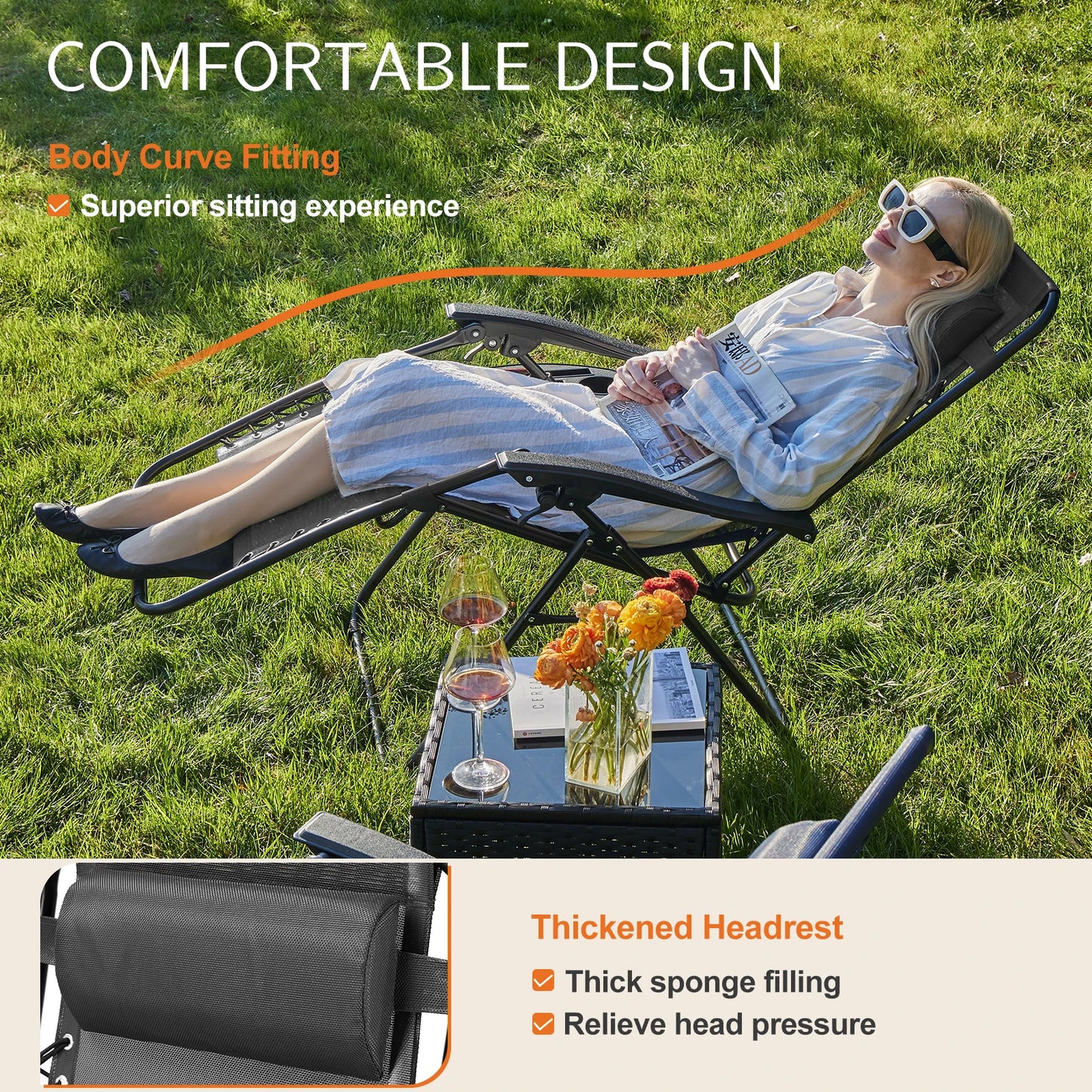 Outdoor Camping Folding Relax Chair