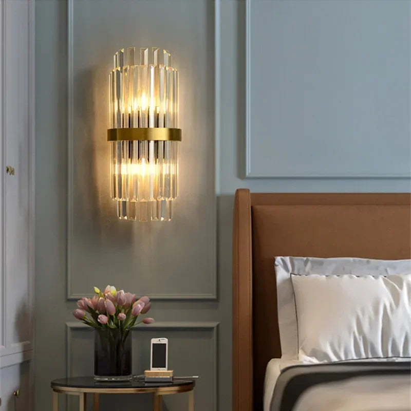 Luxury LED Crystal Wall Lamps