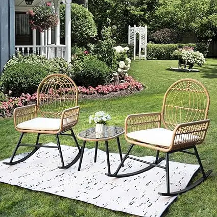 Boho Patio Furniture Set