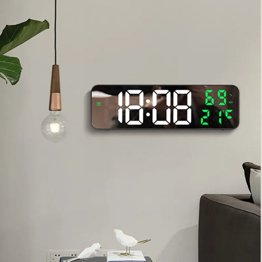 Large digital wall clock