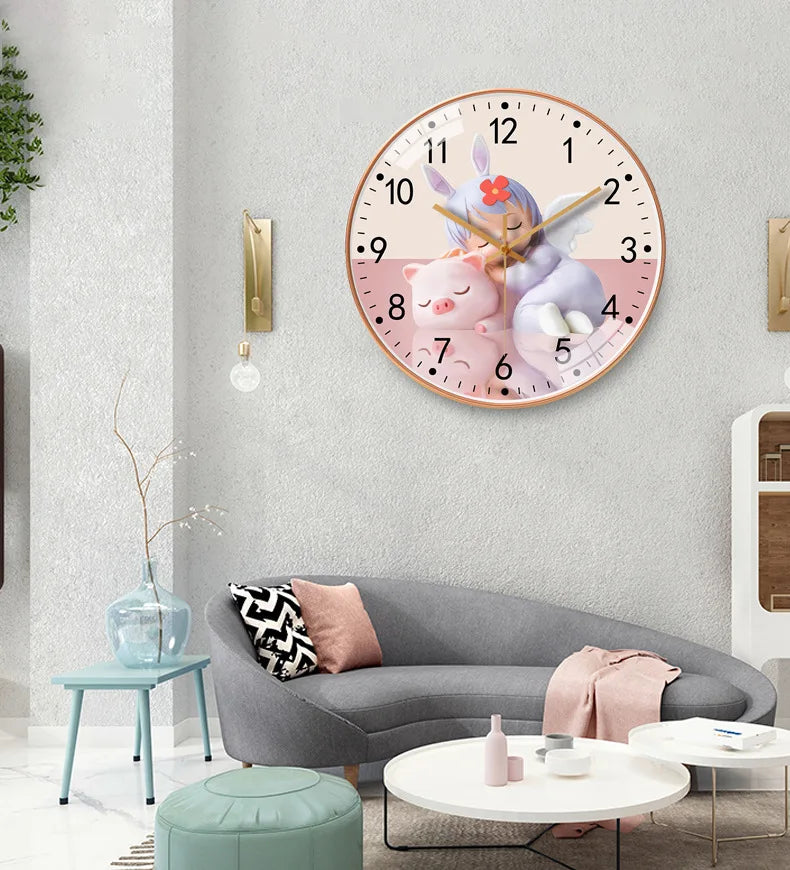 Large digital wall clock