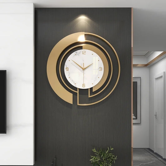 Luxury Lightweight Wall Clock Home Decor