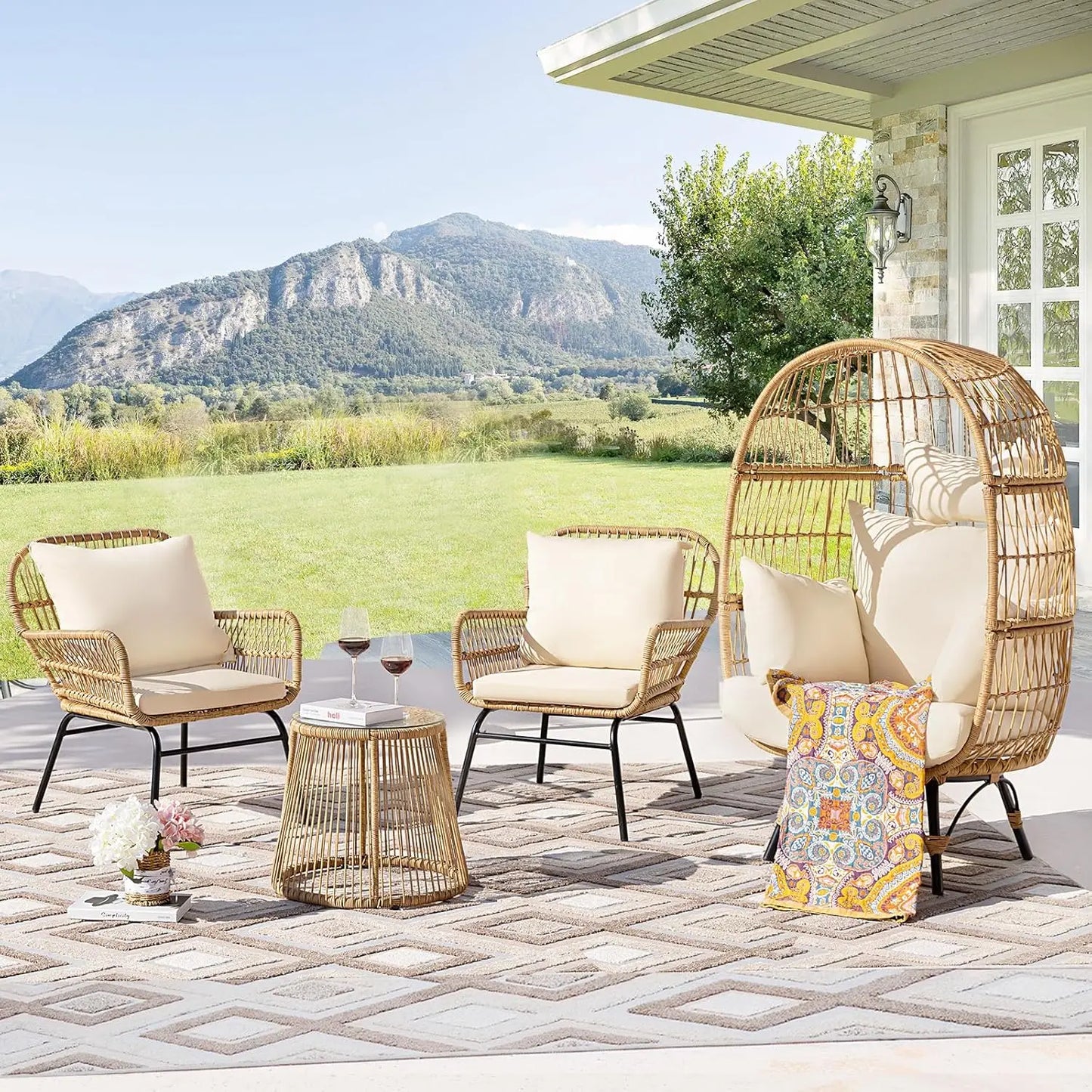 Great outdoor bistro chair set