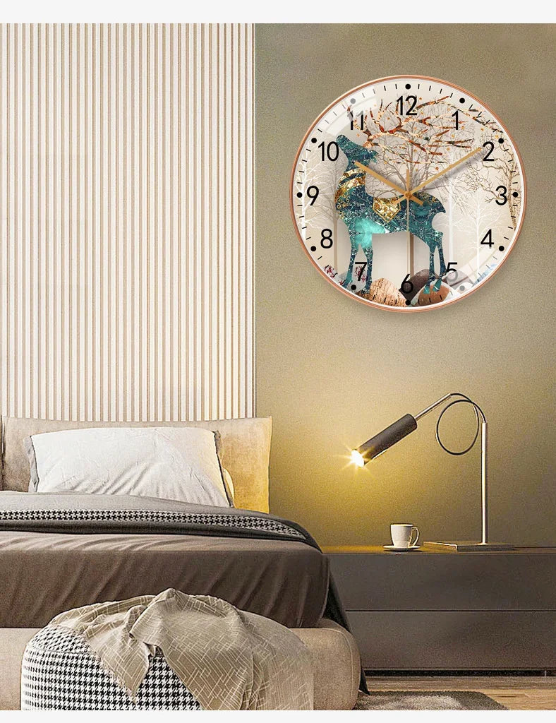 Large digital wall clock