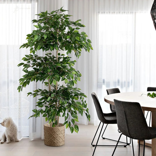 Artificial Ficus Tree Banyan Tree Branches for Home Garden Decor