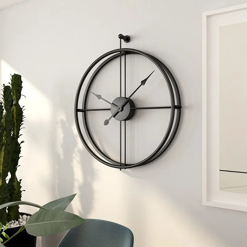 Modern Design Wall Clock Large Silent Clocks Decor