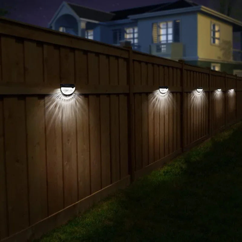 Solar powered wall lights and street lights