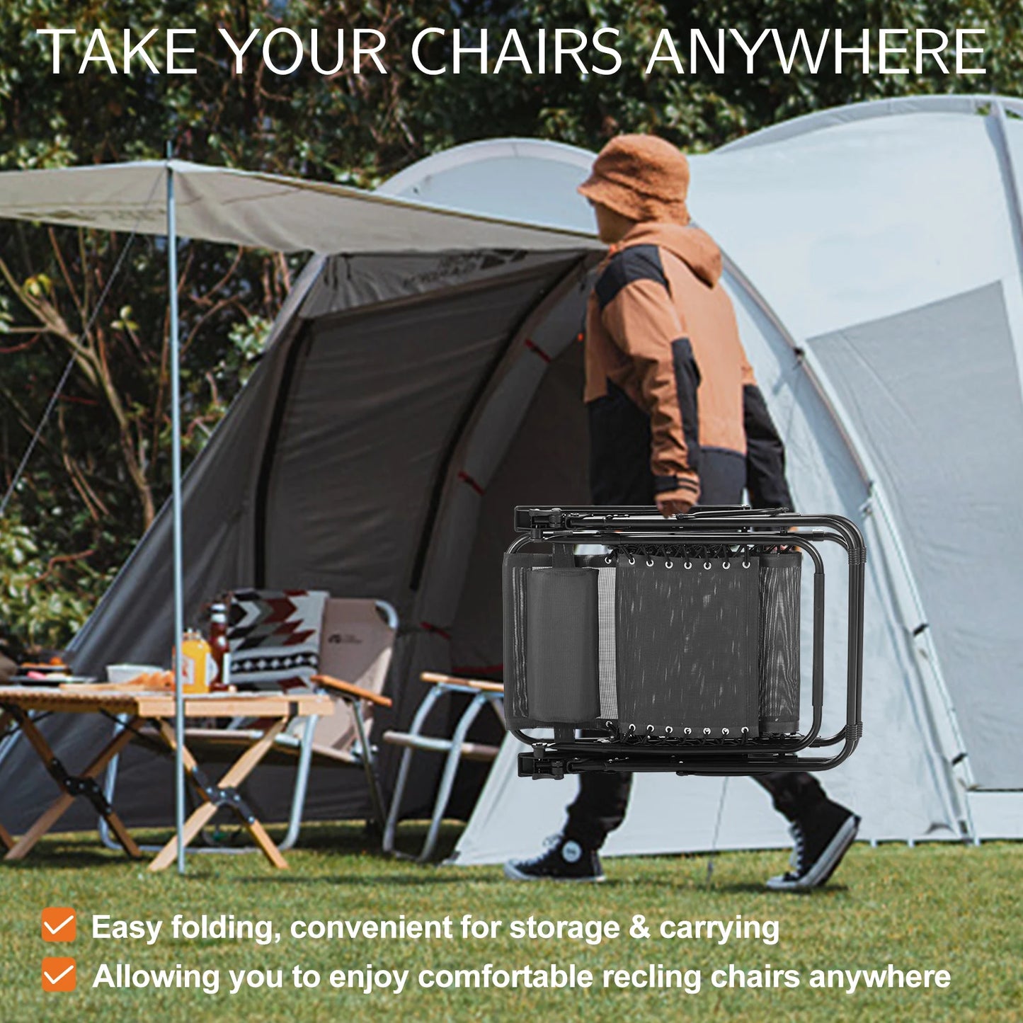 Outdoor Camping Folding Relax Chair