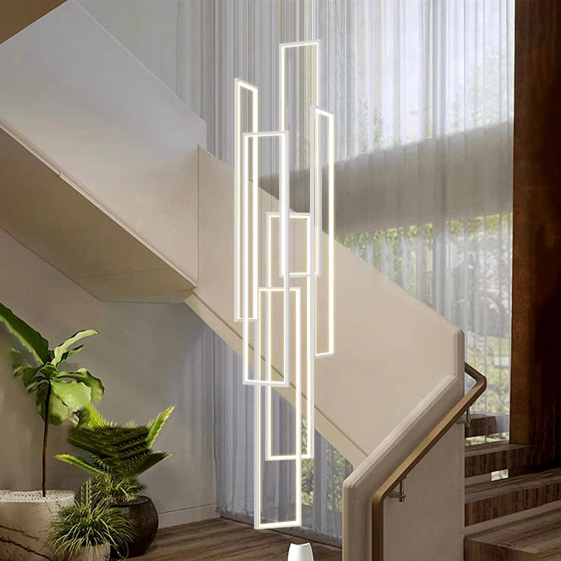 Modern LED Ring Lights for Stairs