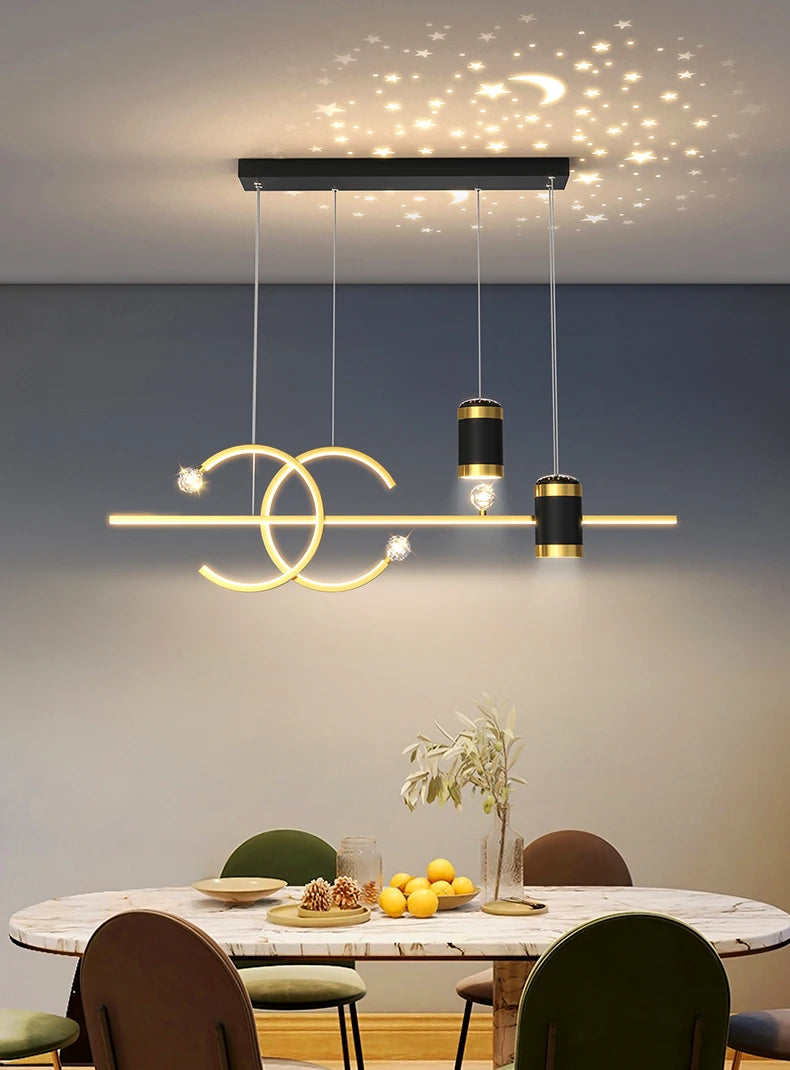 Modern ceiling lights for interior decoration