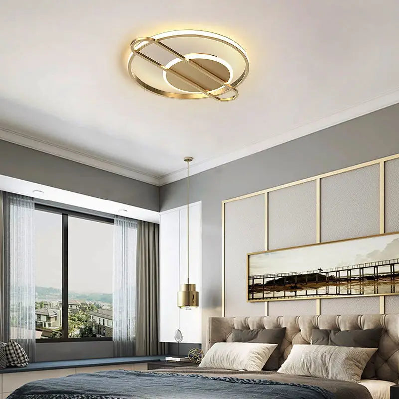 Modern and simple LED ceiling lamp