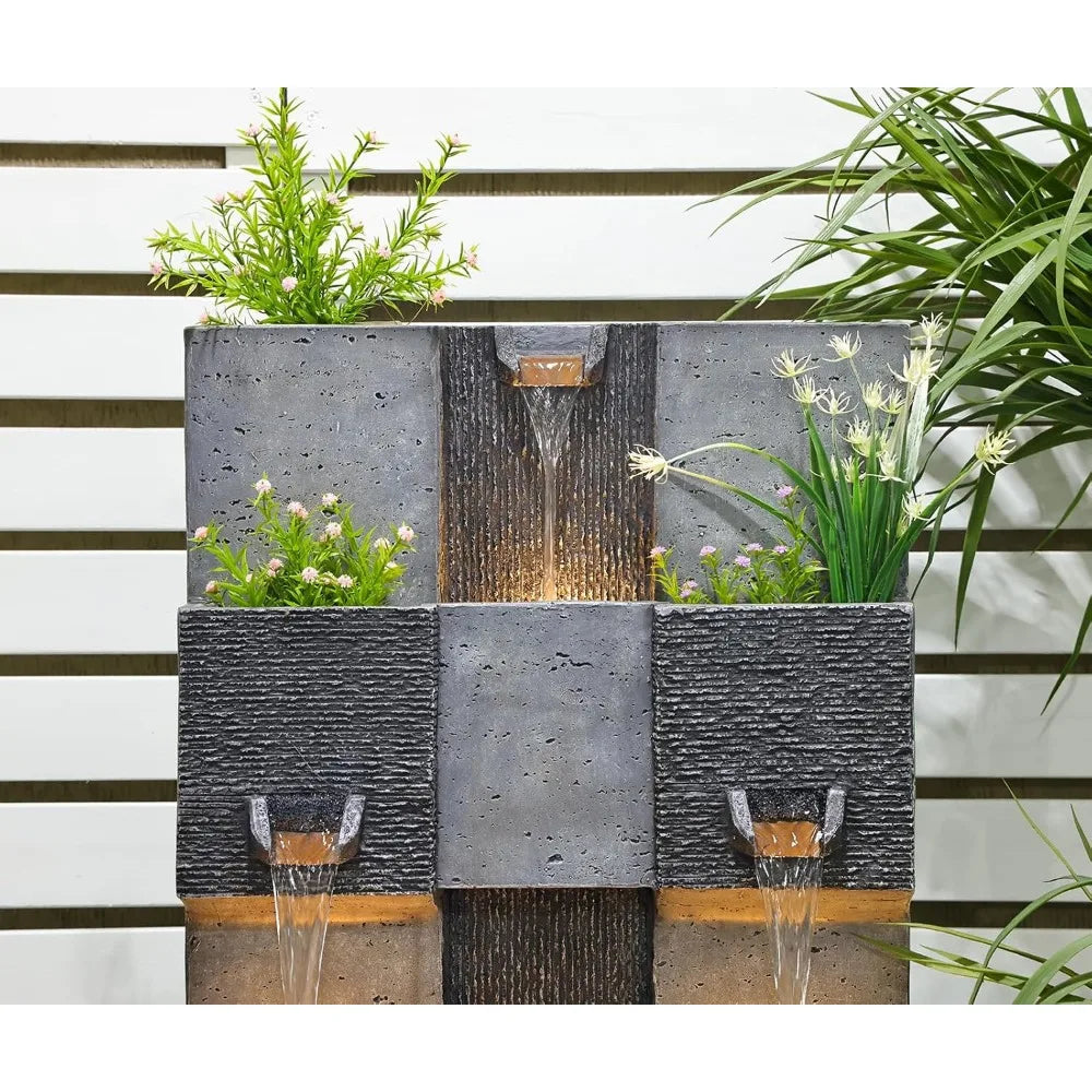 Outdoor Water Fountains for Garden, Backyard, Porch and Home Art Decor