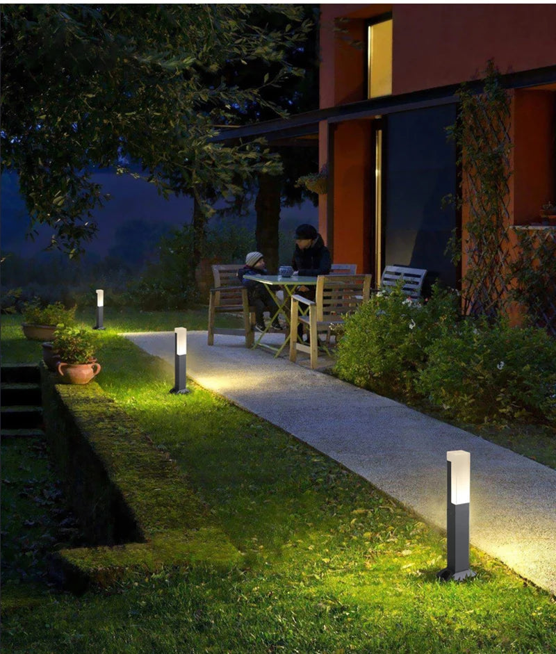 IP65 Waterproof Outdoor LED Garden Light Acrylic Aluminum Lawn Lamp