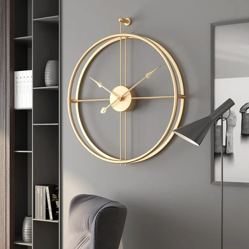 Modern Design Wall Clock Large Silent Clocks Decor