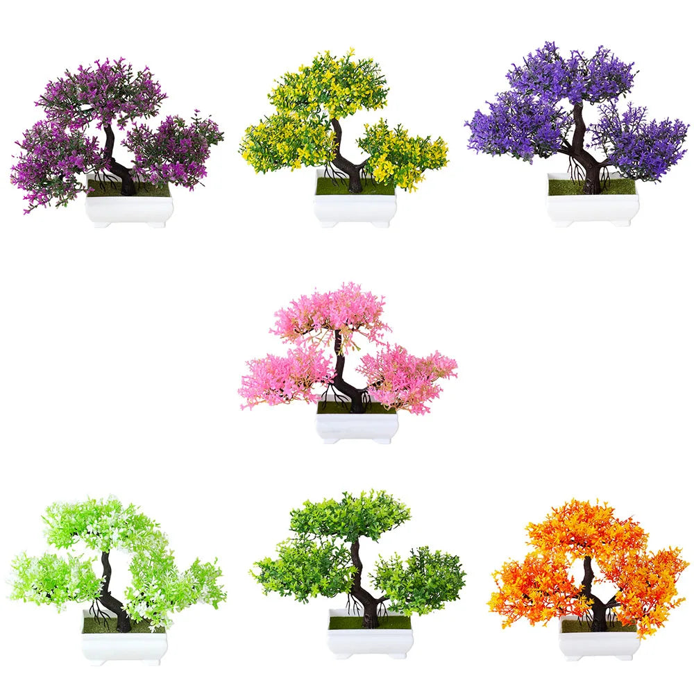 Artificial Plastic Plants Room Home Decoration Table Decor