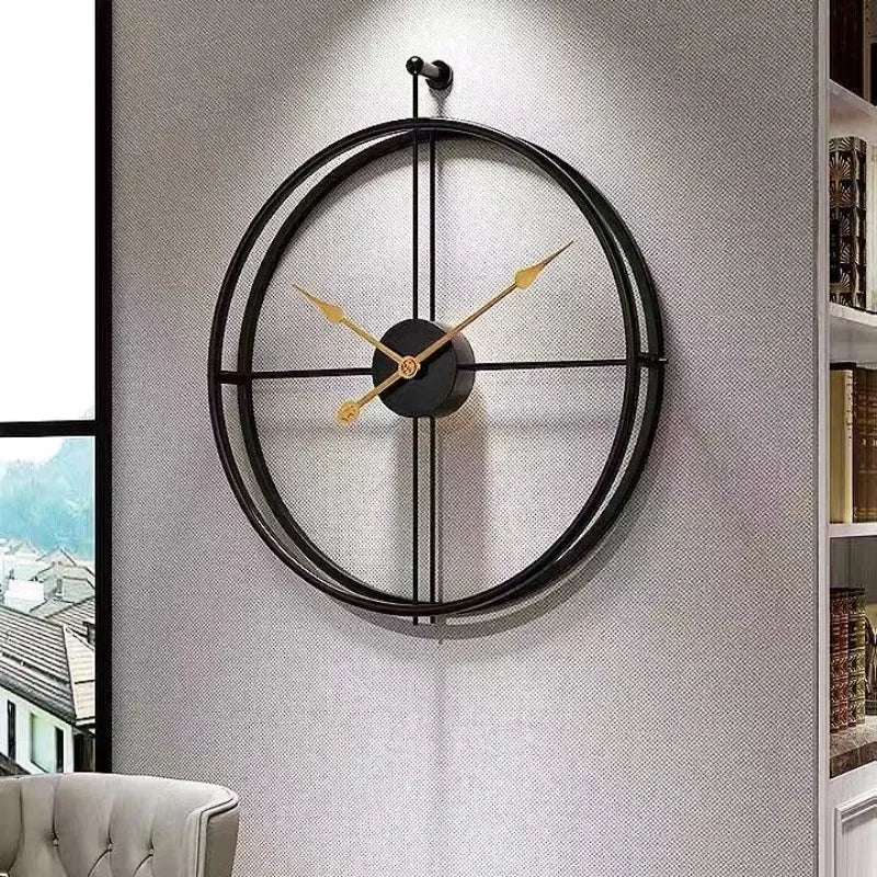 Modern Design Wall Clock Large Silent Clocks Decor