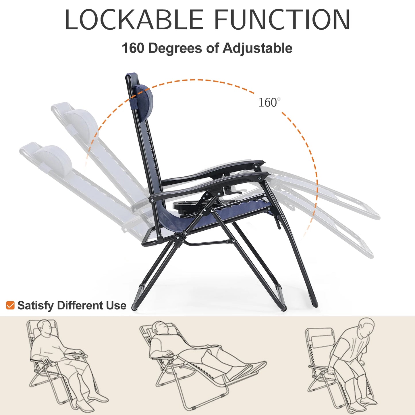 Outdoor Camping Folding Relax Chair