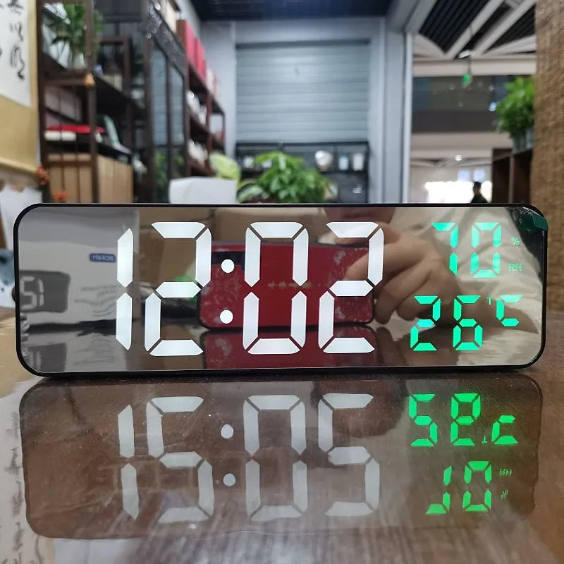 Large digital wall clock