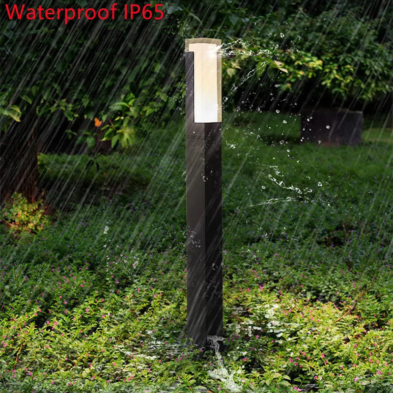 IP65 Waterproof Outdoor LED Garden Light Acrylic Aluminum Lawn Lamp