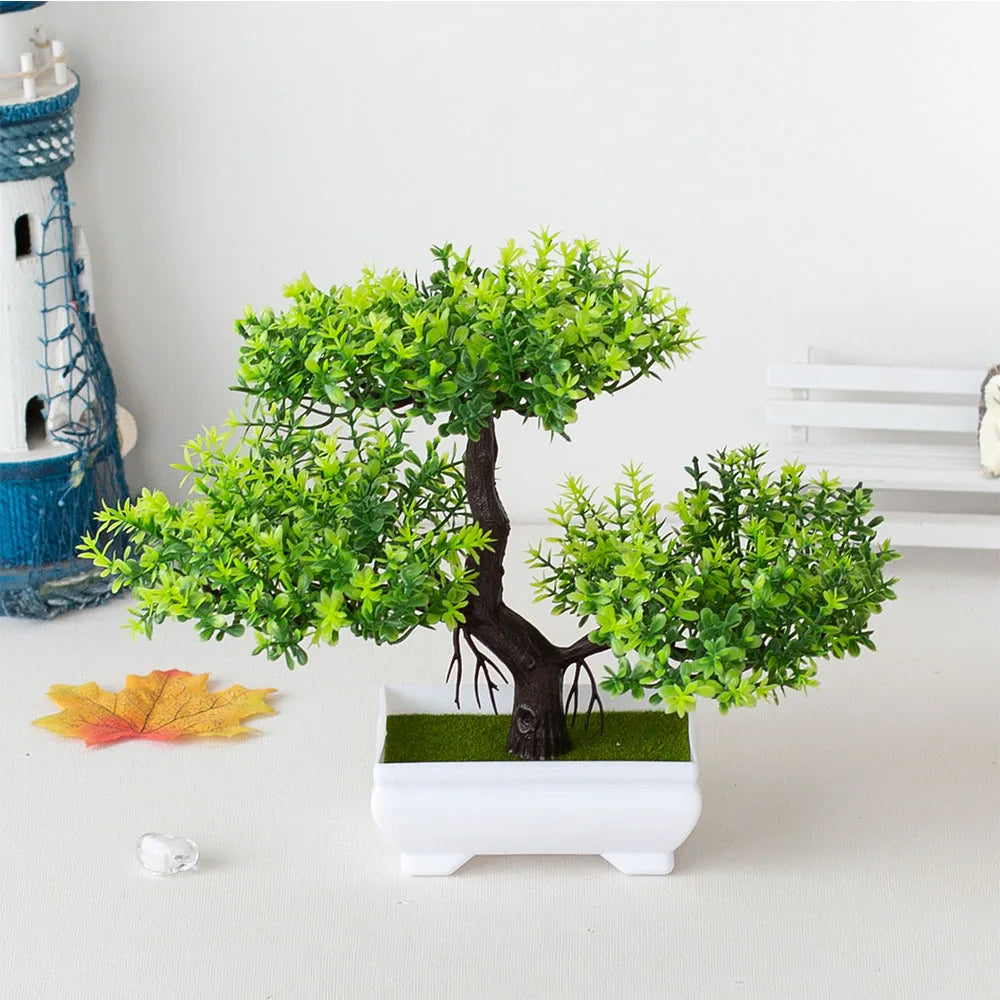 Artificial Plastic Plants Room Home Decoration Table Decor